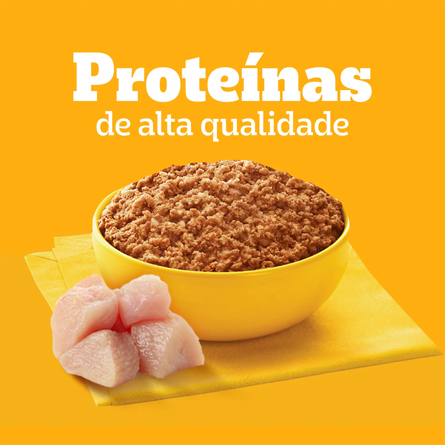 Ração Úmida Pedigree para Cães Adultos Lata Patê de Frango